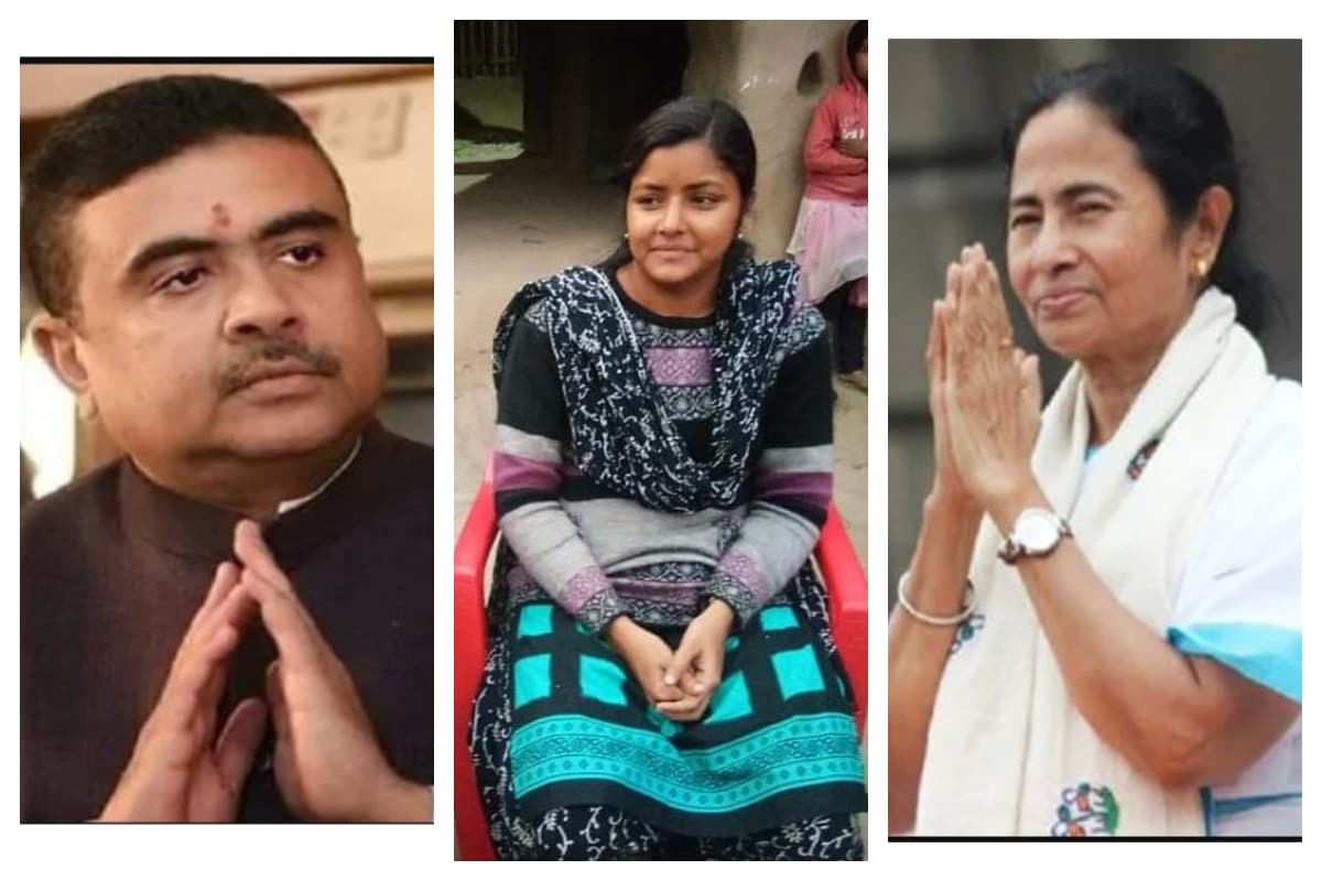 দুই প্রতিপক্ষের নাম মমতা বন্দ্যোপাধ্যায় এবং শুভেন্দু অধিকারী৷ ভিভিআইপি দুই প্রতিপক্ষের বিরুদ্ধে তাঁকে নিয়ে চর্চা নিতান্তই কম৷ তবু বামেদের দাবি তরুণ প্রার্থী মীনাক্ষী মুখোপাধ্যায় নাকি নন্দীগ্রামে ভোটের হিসেব উল্টে দেবেন৷ Photo-Facebook দুই প্রতিপক্ষের নাম মমতা বন্দ্যোপাধ্যায় এবং শুভেন্দু অধিকারী৷ ভিভিআইপি দুই প্রতিপক্ষের বিরুদ্ধে তাঁকে নিয়ে চর্চা নিতান্তই কম৷ তবু বামেদের দাবি তরুণ প্রার্থী মীনাক্ষী মুখোপাধ্যায় নাকি নন্দীগ্রামে ভোটের হিসেব উল্টে দেবেন৷ Photo-Facebook