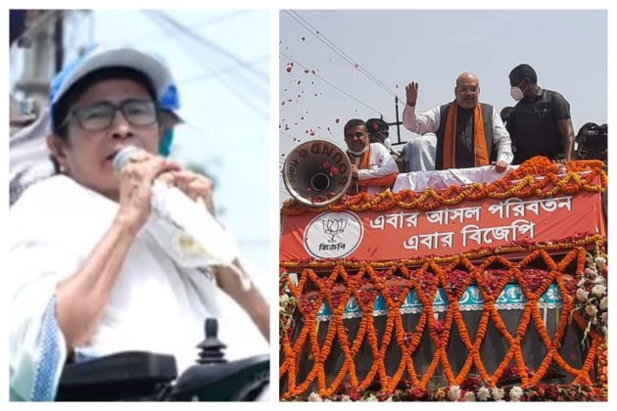 Nandigram News: মমতার ভাড়া বাড়ির সামনেই অমিতের সভা, শেষ বেলার প্রচারে জমজমাট নন্দীগ্রাম