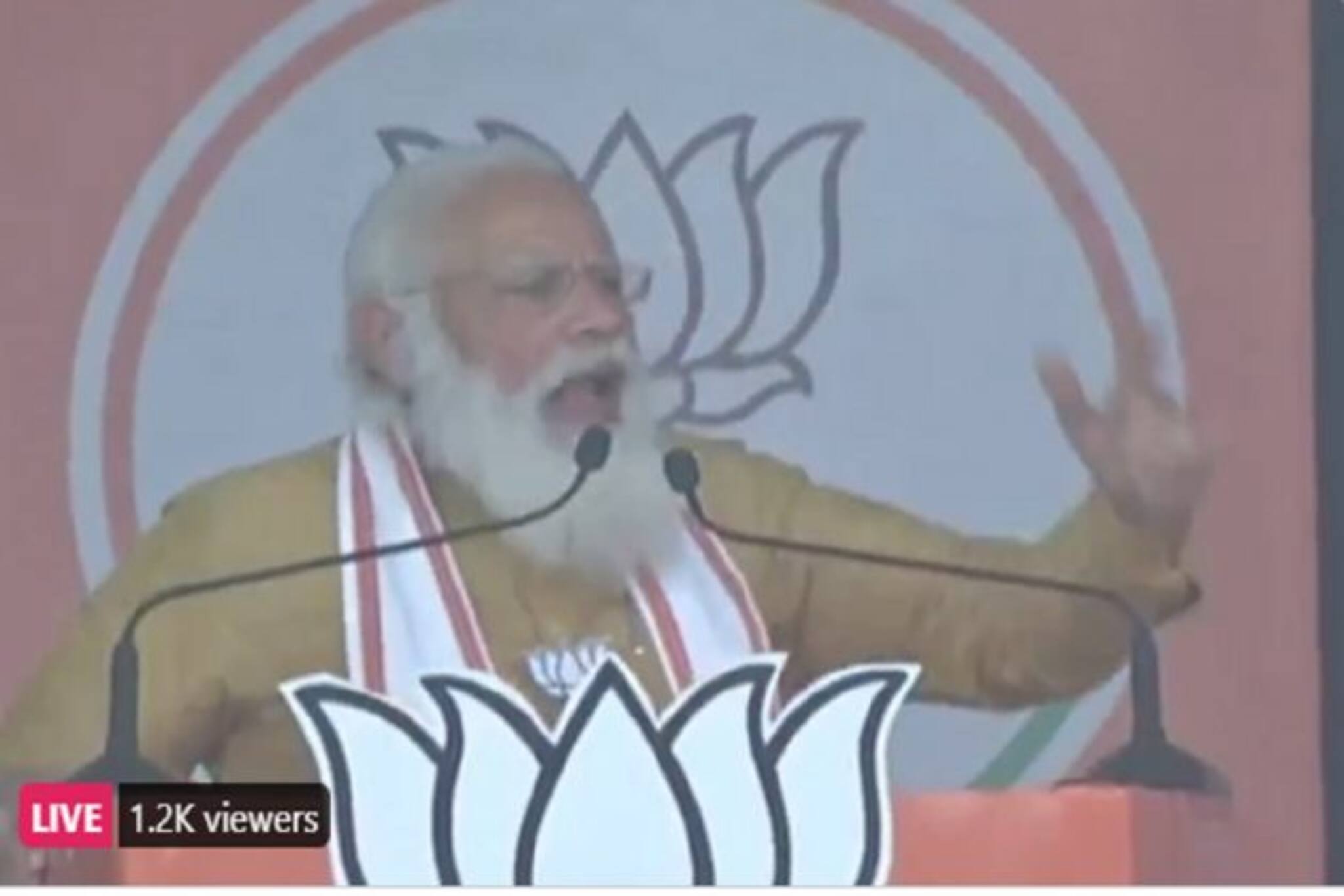 Modi in Bengal: '২ মে দিদি যাচ্ছে, আসল পরিবর্তন আসছে',কাঁথিতে মোদি