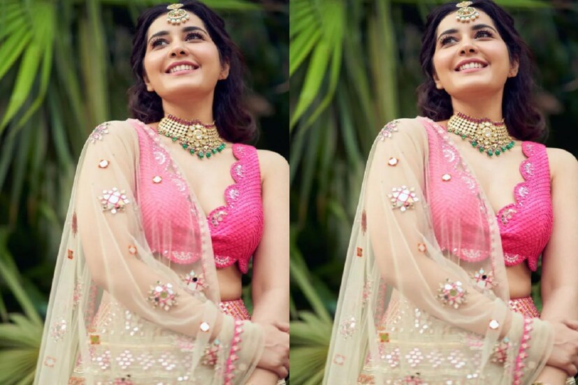 মিরর ল্যাহেঙ্গার ছবিতে যেন অপরূপা রাশি খান্না, সেই ছবিই তীব্র গতিতে ভাইরাল হয়েছে সোশ্যাল মিডিয়ায় ৷ ছবি সৌজন্যে ইনস্টাগ্রাম ৷