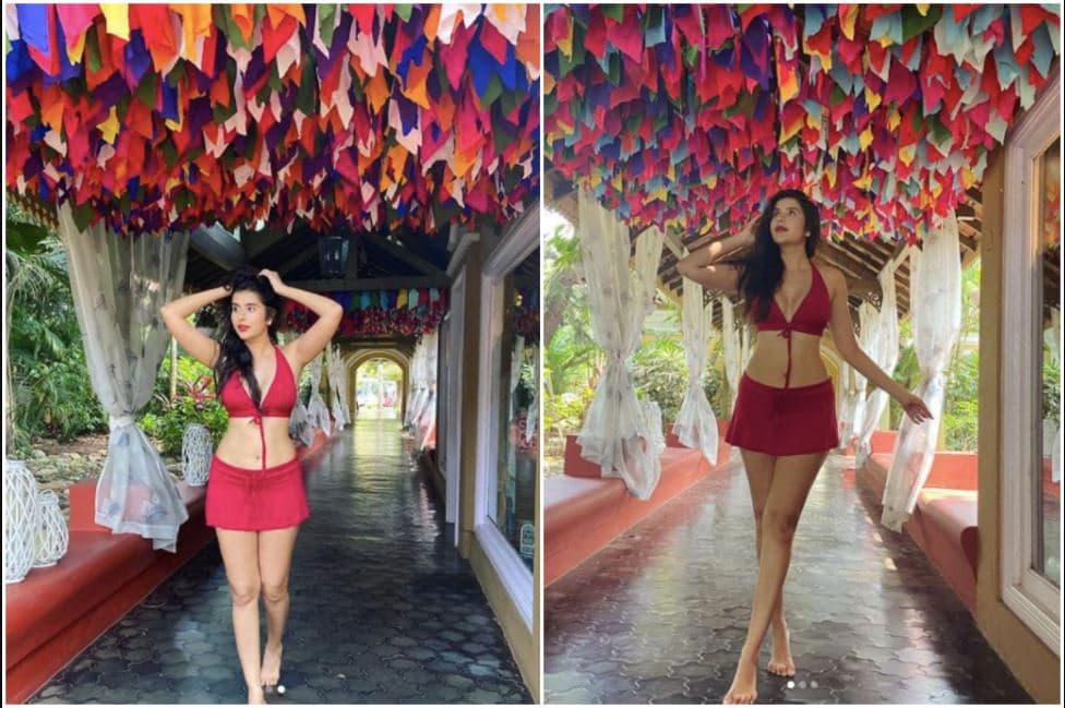 Sushmita Sen's Baudi also set fire to the superhot, red bikini on social media