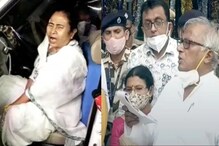 মমতার আঘাত দুর্ঘটনা নয়, চক্রান্ত! কালো কাপড় বেঁধে কমিশনে তৃণমূলের ছয় সাংসদ মমতার আঘাত দুর্ঘটনা নয়, চক্রান্ত! কালো কাপড় বেঁধে কমিশনে তৃণমূলের ছয় সাংসদ