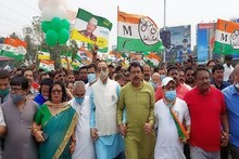 আচমকাই প্রার্থী বদল, ঢাক-মাদল বাজিয়ে মাটিগাড়ার 'নতুন'তৃণমূল প্রার্থীর মনোনয়ন পেশ