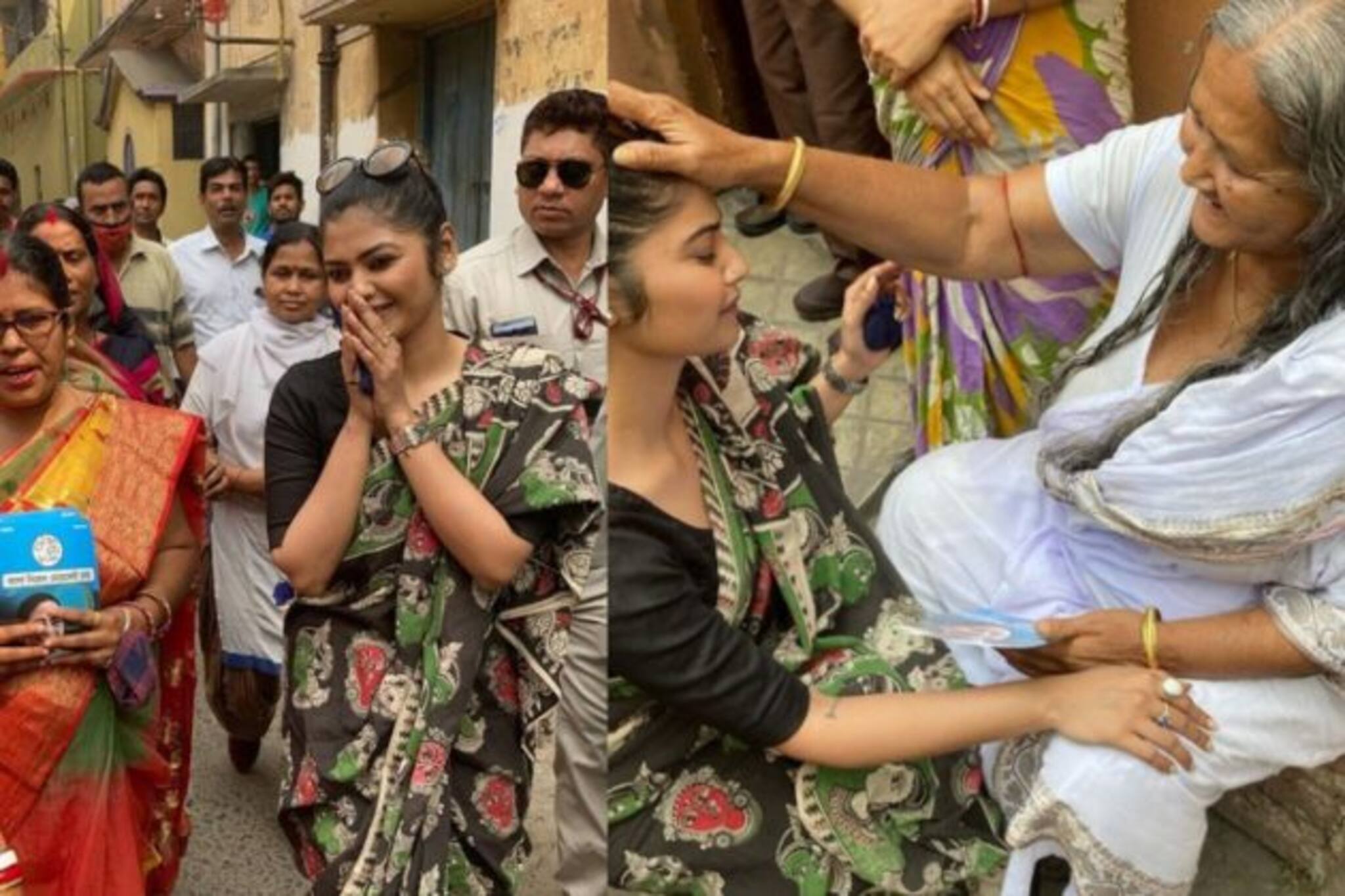 আসানসোলের মানুষের সঙ্গে রোজ মিছিলে হাঁটছেন, প্রচারে ত্রুটি রাখছেন না সায়নী