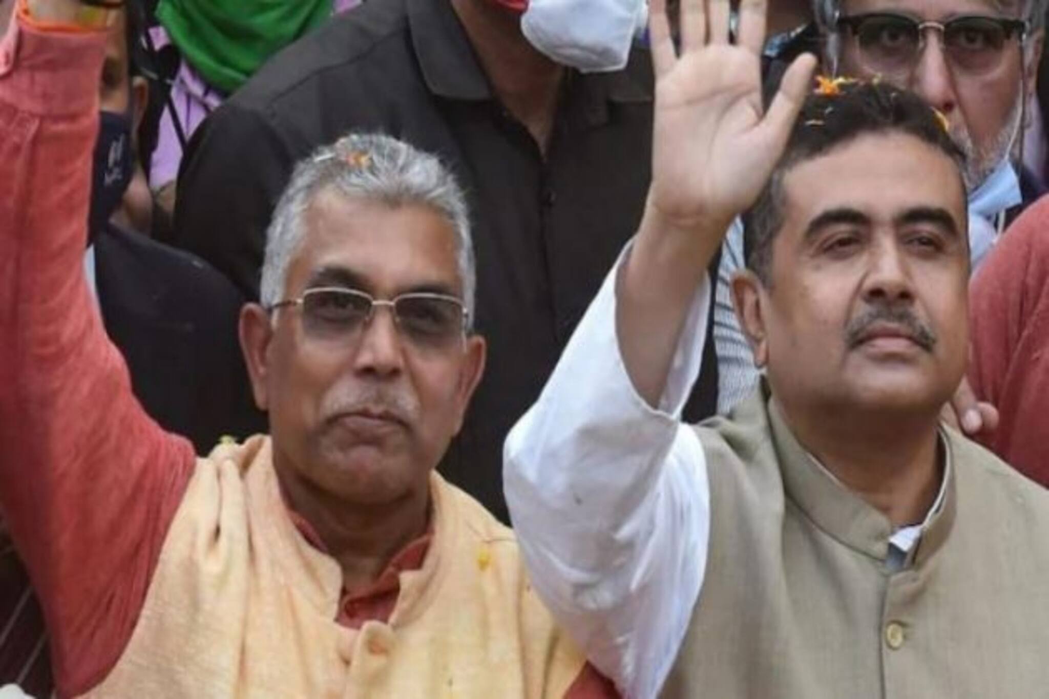 Suvendu Adhikari: 'বিজেপির সরকার চালাব আমি আর দিলীপ ঘোষ', শুভেন্দুর দাবিতে বঙ্গে শোরগোল