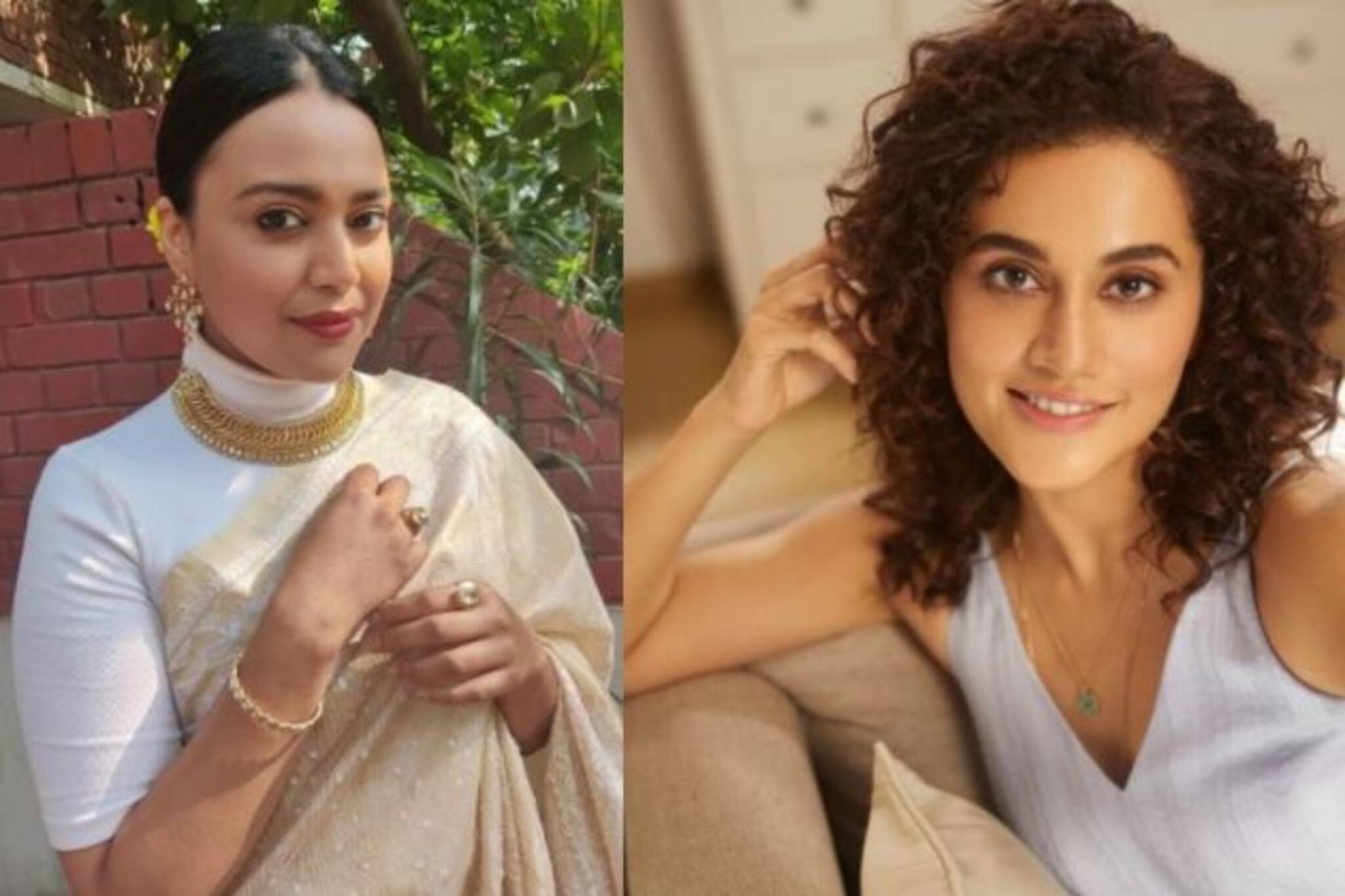 আয়কর হানা তাপসীর বাড়ি! তার পরেই অভিনেত্রীকে 'শক্তিশালী যোদ্ধা' বলে ডাক স্বরার