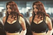 জিমের পোশাকে ভরা যৌবন উথলে পড়ছে, শরীর কামড়ে স্যান্ডো গেঞ্জি, হট প্যান্ট ঝড়