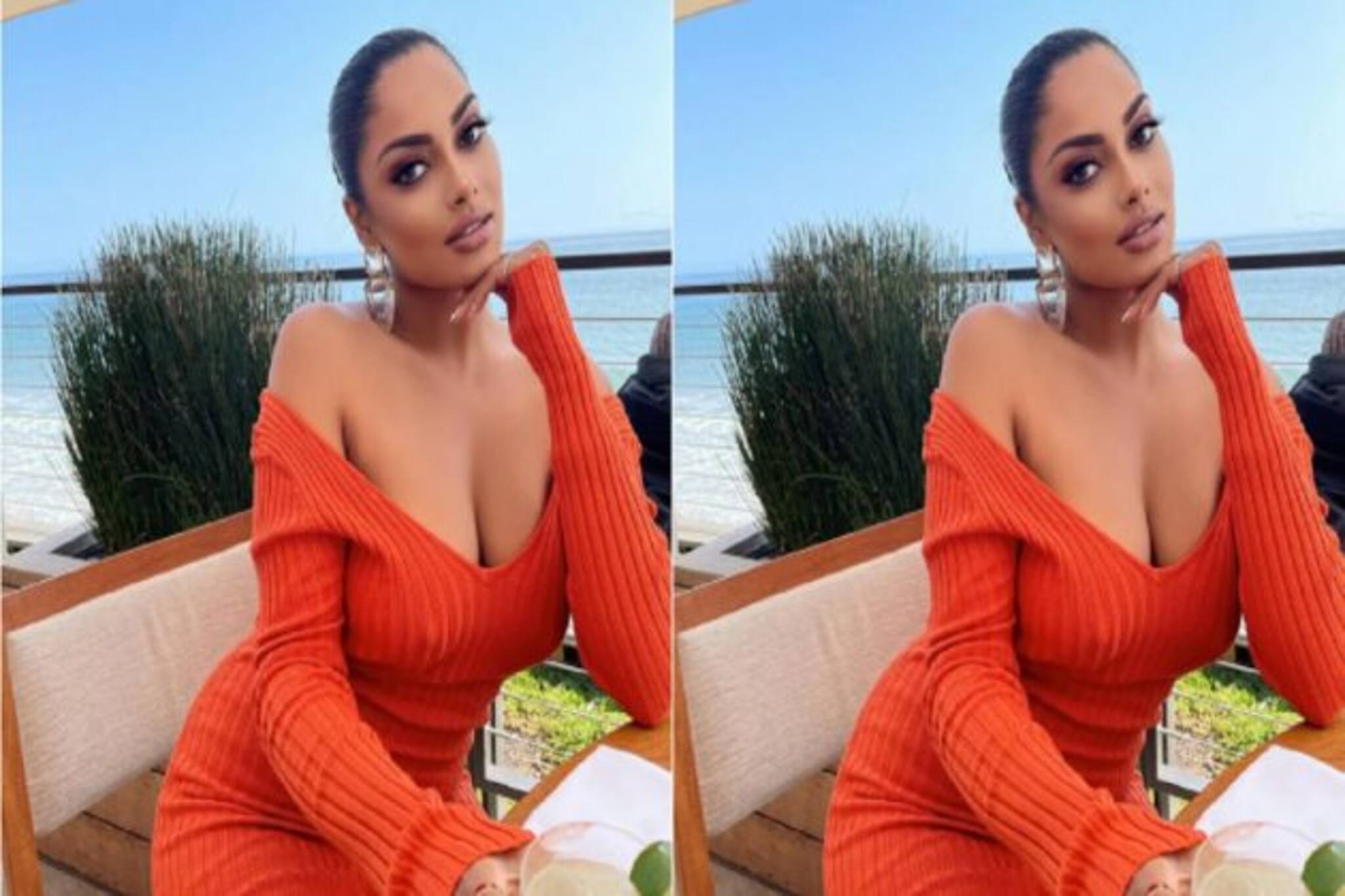 Chandrika Ravi Bold Photos: খোলা চুল-লাল অন্তর্বাস পরে অপেক্ষারত, মেঝেতে ফুলপ্যান্ট খুলে বসে আছেন?
