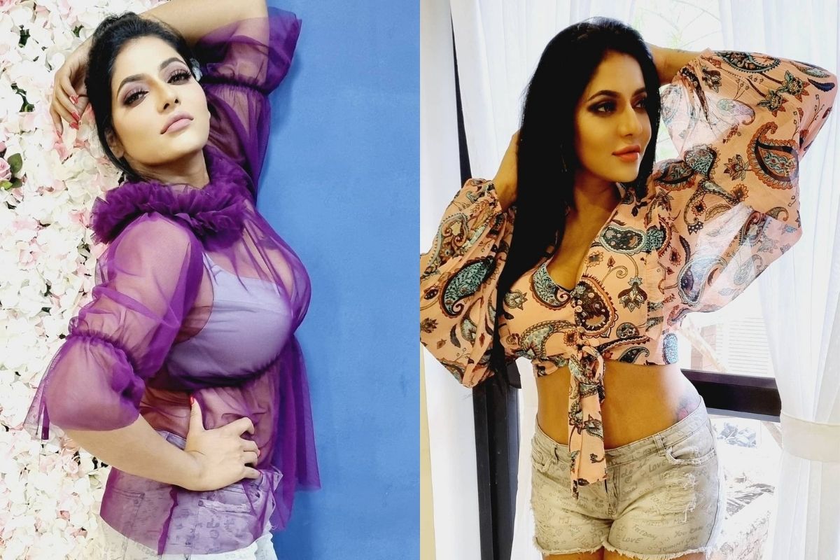 দক্ষিণী ছবির অন্যতম হট অভিনেত্রী রেশমা পসুপুলেটি (Reshma Pasupuleti) পাগল করা আন্দাজে বারেবারে সোশ্যাল মিডিয়া কাঁপিয়েছে ৷ Instagram/@reshmapasupuletiঅভিনেত্রী তামিল, মালায়ালাম ও তেলুগু টিভি শো ও ছবিতে অভিনয় করেছেন ৷ বর্তমানে তিনি অত্যন্ত জনপ্রিয় অভিনেত্রী হয়েছেন ৷ Instagram/@reshmapasupuleti দক্ষিণী ছবির অন্যতম হট অভিনেত্রী রেশমা পসুপুলেটি (Reshma Pasupuleti) পাগল করা আন্দাজে বারেবারে সোশ্যাল মিডিয়া কাঁপিয়েছে ৷ Instagram/@reshmapasupuletiঅভিনেত্রী তামিল, মালায়ালাম ও তেলুগু টিভি শো ও ছবিতে অভিনয় করেছেন ৷ বর্তমানে তিনি অত্যন্ত জনপ্রিয় অভিনেত্রী হয়েছেন ৷ Instagram/@reshmapasupuleti
