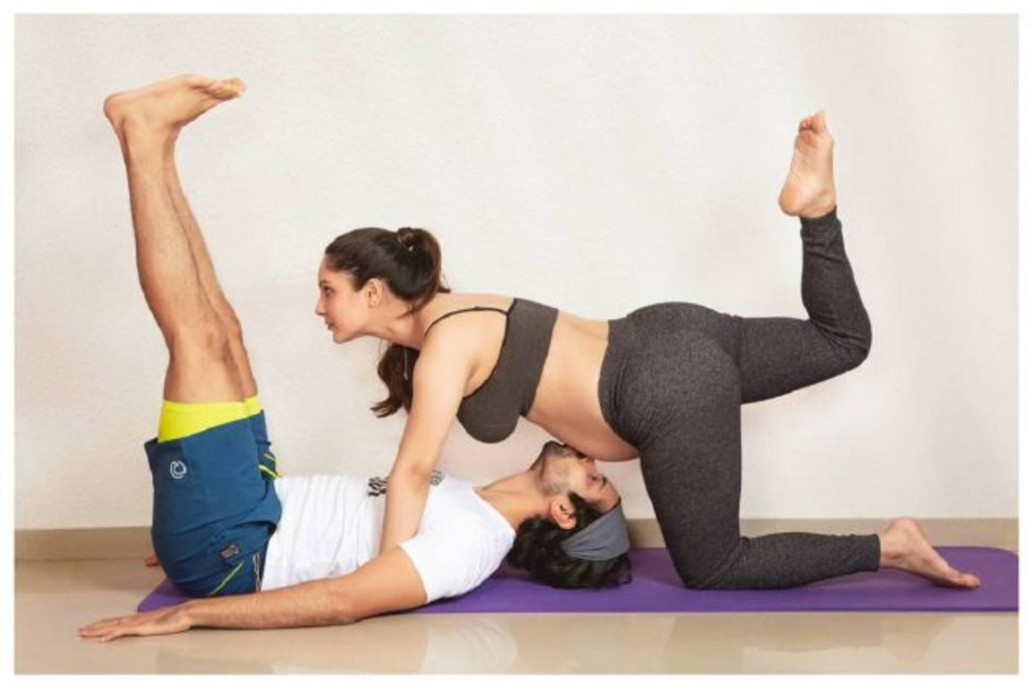 Puja Banerjee: উল্টো হয়ে পূজার বেবি বাম্পে চুমু খাচ্ছেন কুণাল, ফের কোনও সুখবর?