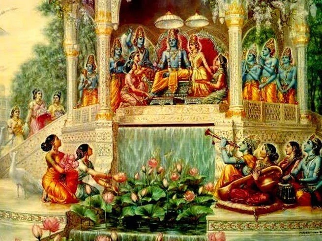 • শাস্ত্রে চৈত্র নবরাত্রির অন্তিম দিন, অর্থাৎ নবমী তিথিটিকে শ্রীরামের জন্মতিথি হিসাবে নির্দেশ করা হয়েছে। প্রতি মাসে পূর্ণিমা এবং অমাবস্যায় চাঁদের অবস্থানের উপরে ভিত্তি করে শুক্ল এবং কৃষ্ণ এই দুই পক্ষ নির্ধারণ করা হয়ে থাকে। নবদূর্বাদলশ্যাম রাম জন্মগ্রহণ করেছিলেন শুক্লপক্ষে। • শাস্ত্রে চৈত্র নবরাত্রির অন্তিম দিন, অর্থাৎ নবমী তিথিটিকে শ্রীরামের জন্মতিথি হিসাবে নির্দেশ করা হয়েছে। প্রতি মাসে পূর্ণিমা এবং অমাবস্যায় চাঁদের অবস্থানের উপরে ভিত্তি করে শুক্ল এবং কৃষ্ণ এই দুই পক্ষ নির্ধারণ করা হয়ে থাকে। নবদূর্বাদলশ্যাম রাম জন্মগ্রহণ করেছিলেন শুক্লপক্ষে।