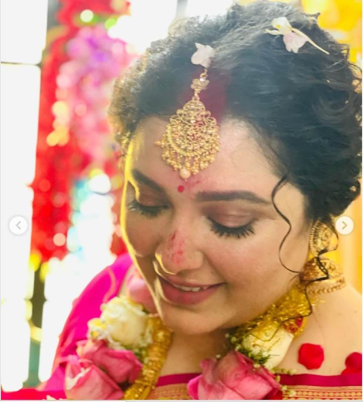 শুভশ্রীর দিদি দেবশ্রী গঙ্গোপাধ্যায়ের বিয়ে হল ধুমধাম করে। সেই ছবি ইনস্টাতে শেয়ার করলেন দিদি শুভশ্রী। (photo source Instagram) শুভশ্রীর দিদি দেবশ্রী গঙ্গোপাধ্যায়ের বিয়ে হল ধুমধাম করে। সেই ছবি ইনস্টাতে শেয়ার করলেন দিদি শুভশ্রী। (photo source Instagram)