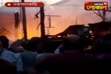 ভয়াবহ অগ্নিকাণ্ডে ক্ষতিগ্রস্ত ২ দোকান, পরিদর্শনে গৌতম দেব