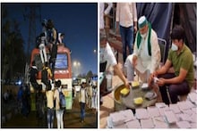 রাজধানীতে লকডাউন, পরিযায়ীদের পাশে দাঁড়াতে এইভাবেই এগিয়ে এলেন টিকায়েতরা!