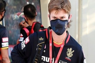 Adam Zampa returning home - Photo Courtesy- RCB/Twitter 