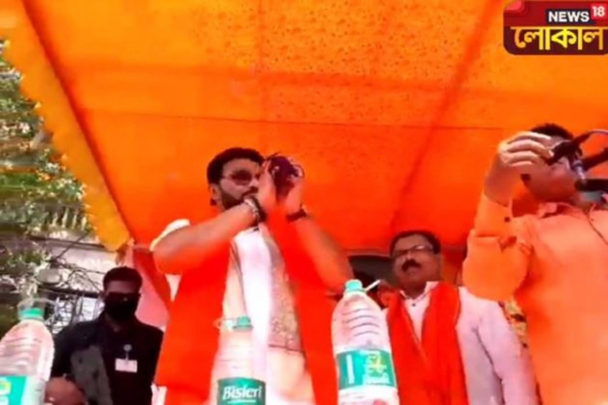 রাণাঘাট উত্তর পূর্ব কেন্দ্রের প্রার্থীর প্রচারে বাবুল সুপ্রীয়