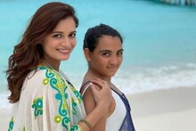 সামনে সতিন,সৎ মেয়ের জন্মদিনে হাসি মুখে কাজ করে যাচ্ছেন গর্ভবতী নায়িকা দিয়া