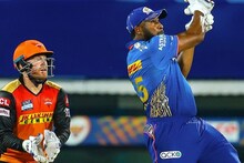 IPL 2021: সবচেয়ে লম্বা ছক্কা হাঁকালেন পোলার্ড, ৬ রানের বেশি দেওয়ার দাবি!