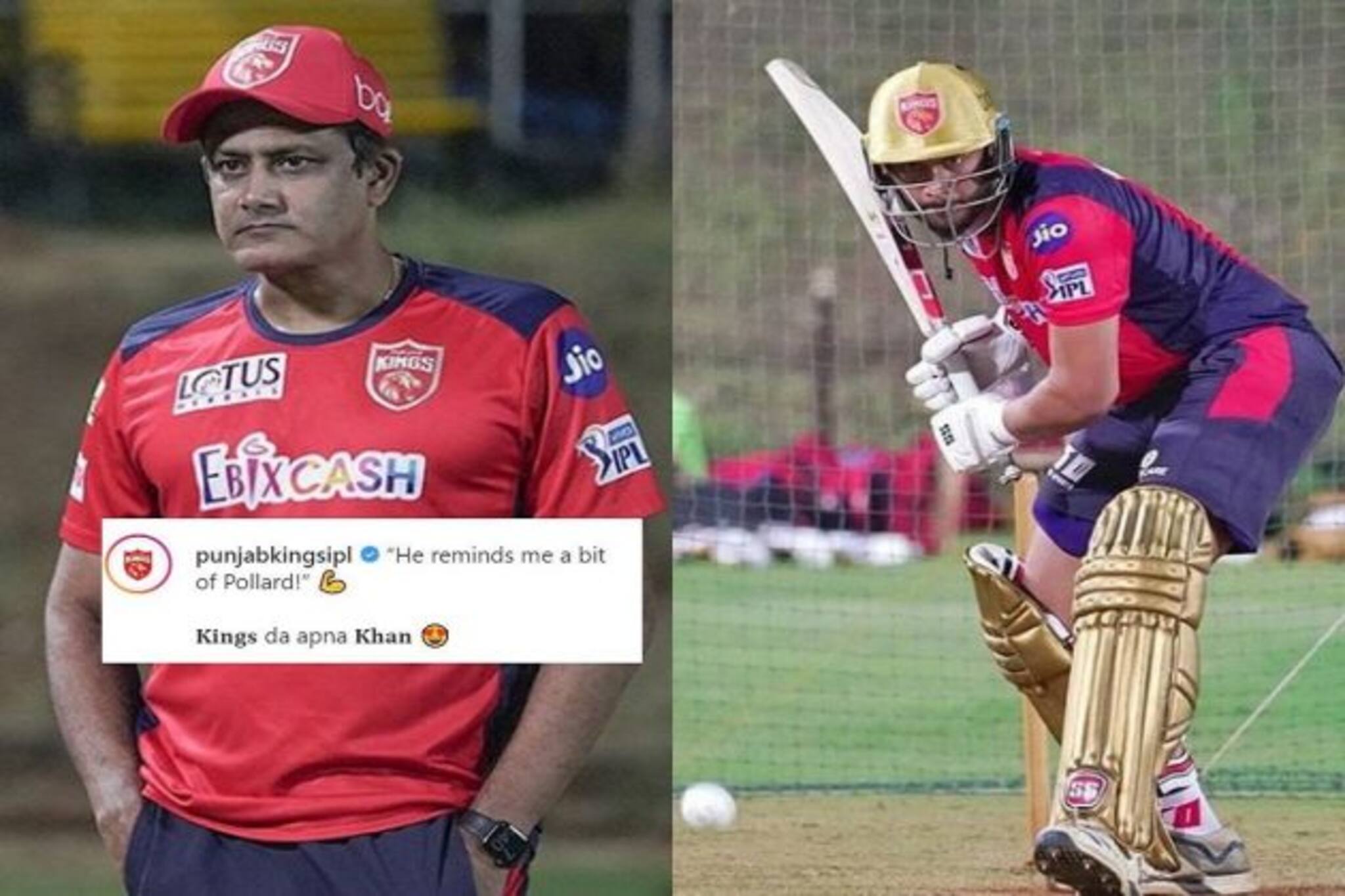 IPL 2021: শাহরুখকে দেখে পোলার্ডের কথা মনে পড়ছে কুম্বলের