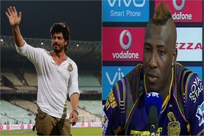 হেরে গেলেও রাসেলদের প্রশংসায় শাহরুখ