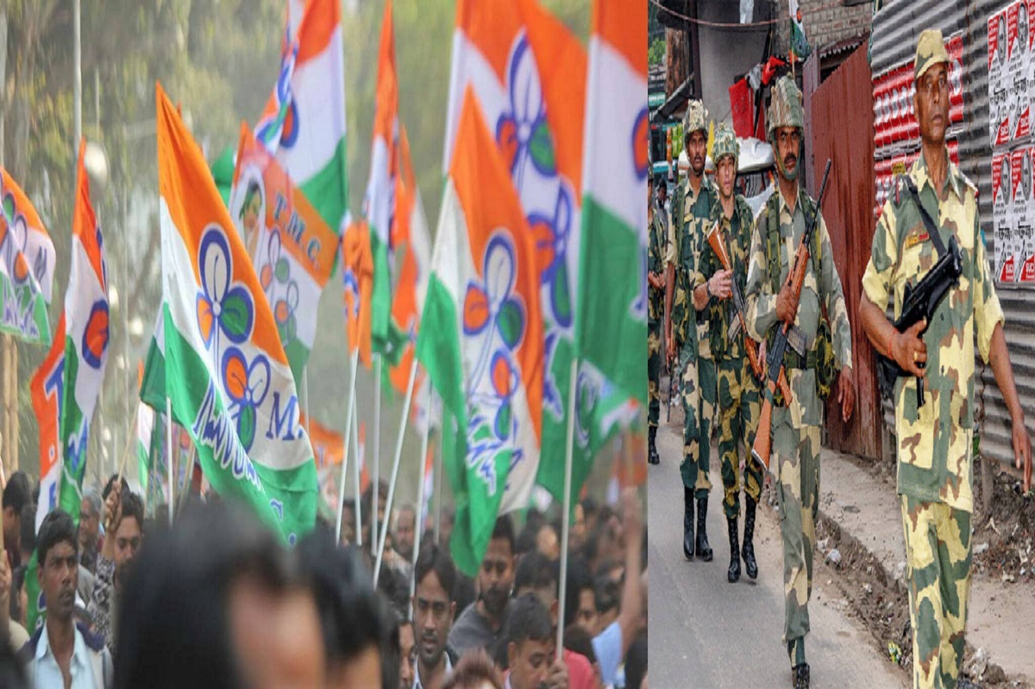 West Bengal Election 2021 Phase 6 Violence: ভোটের আগে বুথ সাজাচ্ছিলেন, তৃণমূল কর্মীদের মারধরের অভিযোগ কেন্দ্রীয় বাহিনীর বিরুদ্ধে