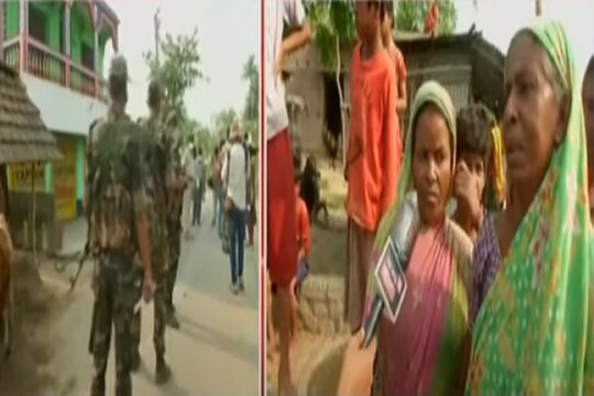 ভোটের দিন সকাল থেকে উত্তপ্ত রানিনগর।
