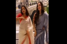 শরীরে উষ্ণতা ! শাড়িতে উন্মাদনা ! মোনালিসা ও পূজার 'ঘন্টি' নাচ ভাইরাল