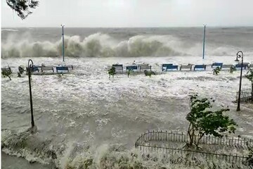 দিঘায় ইয়াস-হানা, উত্তাল সমুদ্র গ্রাস করছে শহরকে, এ দৃশ্য আমফানেও দেখেনি দিঘাবাসী দিঘায় ইয়াস-হানা, উত্তাল সমুদ্র গ্রাস করছে শহরকে, এ দৃশ্য আমফানেও দেখেনি দিঘাবাসী