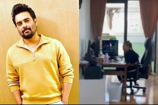 R Madhavan's Wife Sarita Birje Teaches Underprivileged Children Amid Covid-19 Pandemic