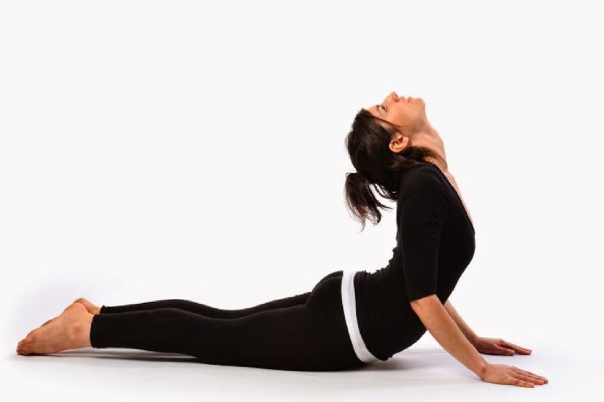 •ভুজঙ্গাসন (COBRA POSE)-এনার্জি বাড়াতে এই আসনের জুড়ি নেই। এই আসন করতে গেলে প্রথমে মেঝের উপর উপুর হয়ে পেটে ভর দিয়ে শুয়ে পড়তে হবে। হাতের উপর ভর দিয়ে বা হাতের সাহায্যে শরীরকে মেঝে থেকে সামান্য উপরে তুলতে হবে। কয়েক সেকেন্ড এই ভাবে থেকে আবার ধীরে ধীরে খুব রিল্যাক্সভাবে পেট, বুক ও মাথা আবার মাটিতে নামিয়ে নিয়ে আসতে হবে। শরীরের সামগ্রিক স্বাস্থ্য ভালো রাখতে এবং মেরুদণ্ড নমনীয় ও ভালো রাখতে এই আসনের জুড়ি নেই। •ভুজঙ্গাসন (COBRA POSE)-এনার্জি বাড়াতে এই আসনের জুড়ি নেই। এই আসন করতে গেলে প্রথমে মেঝের উপর উপুর হয়ে পেটে ভর দিয়ে শুয়ে পড়তে হবে। হাতের উপর ভর দিয়ে বা হাতের সাহায্যে শরীরকে মেঝে থেকে সামান্য উপরে তুলতে হবে। কয়েক সেকেন্ড এই ভাবে থেকে আবার ধীরে ধীরে খুব রিল্যাক্সভাবে পেট, বুক ও মাথা আবার মাটিতে নামিয়ে নিয়ে আসতে হবে। শরীরের সামগ্রিক স্বাস্থ্য ভালো রাখতে এবং মেরুদণ্ড নমনীয় ও ভালো রাখতে এই আসনের জুড়ি নেই।