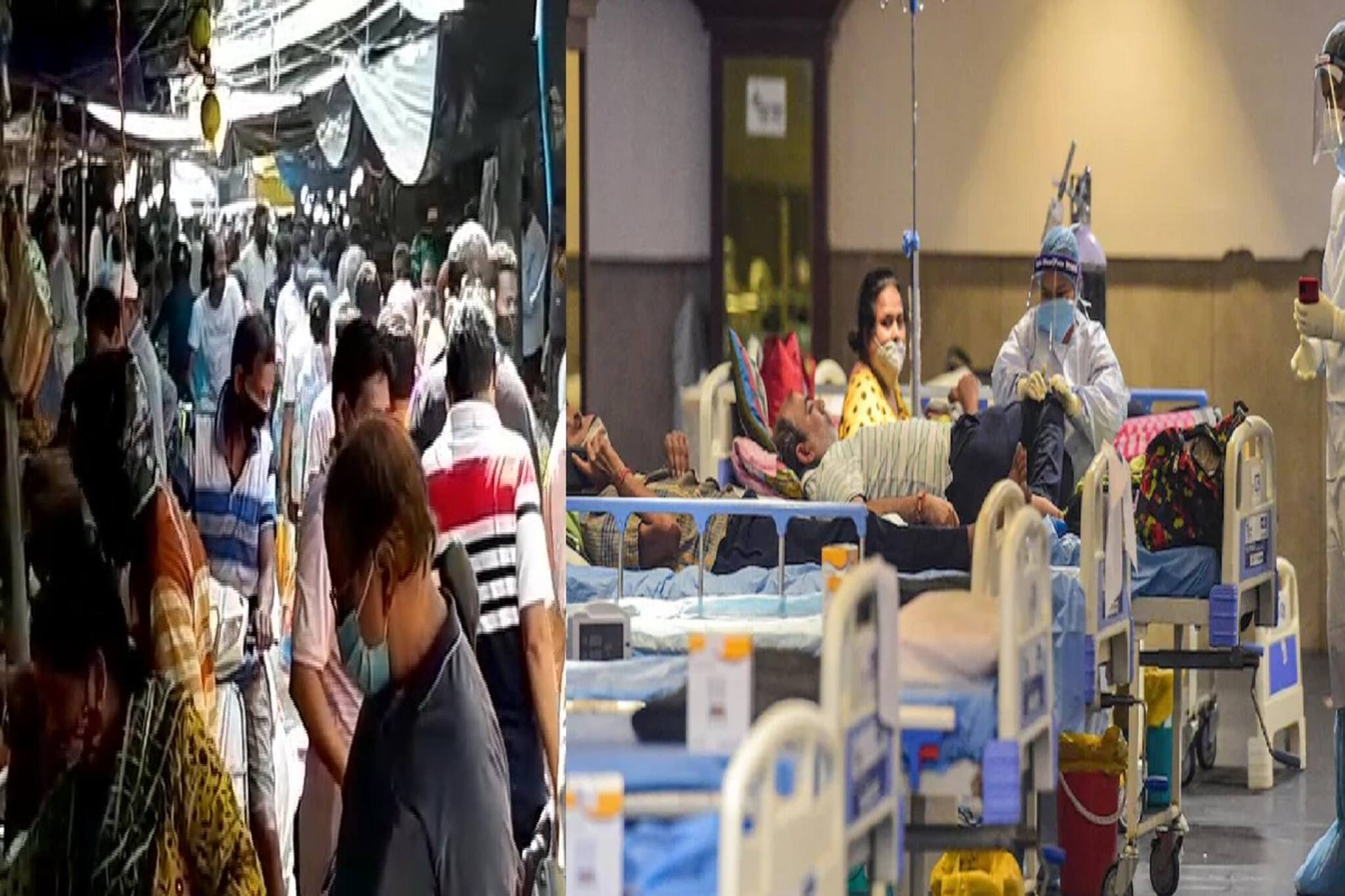 WB Lockdown: করোনা বিধি ভেঙে চুরমার! রবিবাসরীয় বাজারে থিকথিকে ভিড়, বাড়ছে আতঙ্ক...  
