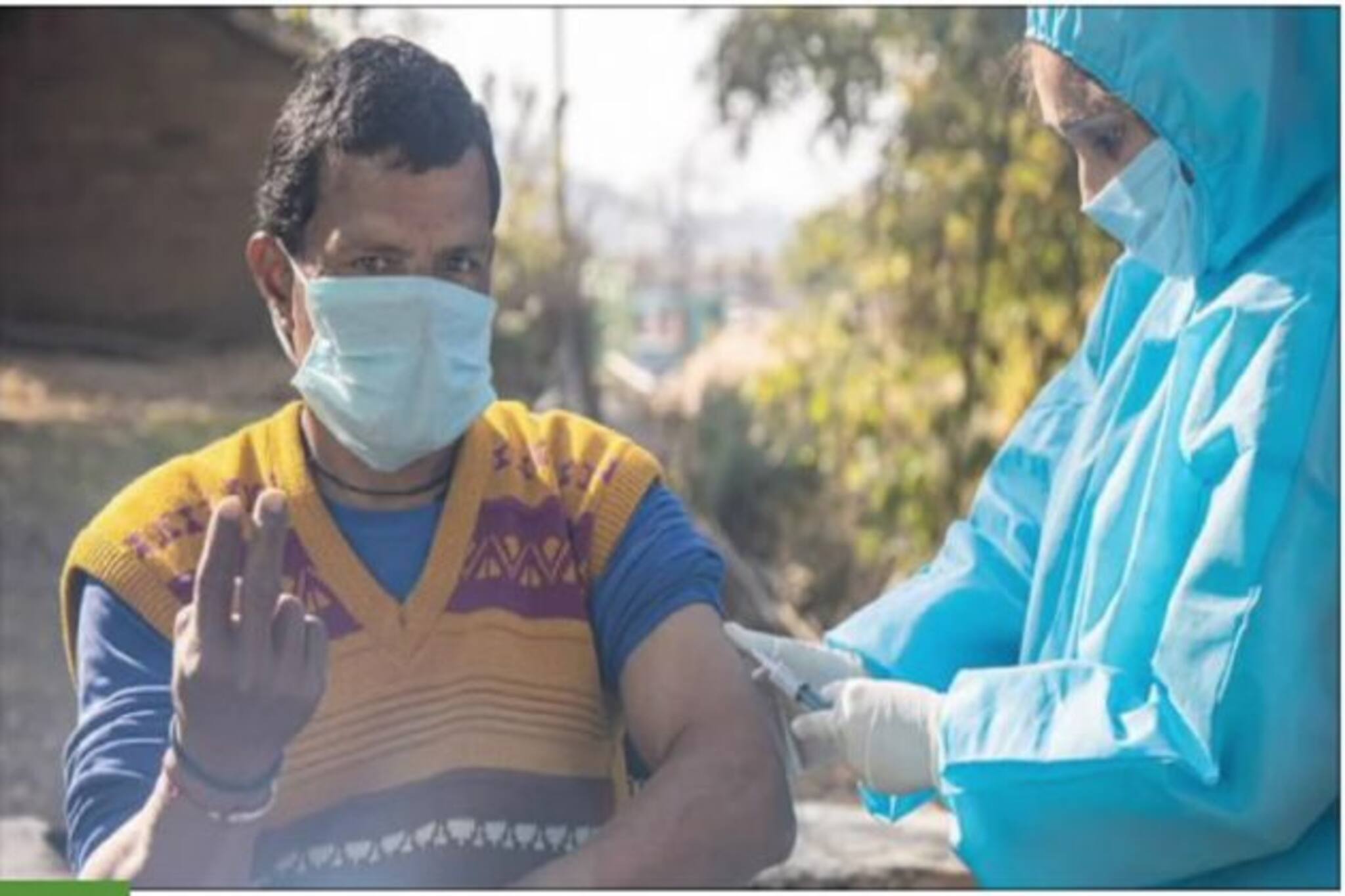 Coronavirus Vaccine: ভারতবর্ষের গ্রামগুলোতে চলছে টিকা পৌঁছানোর কাজ