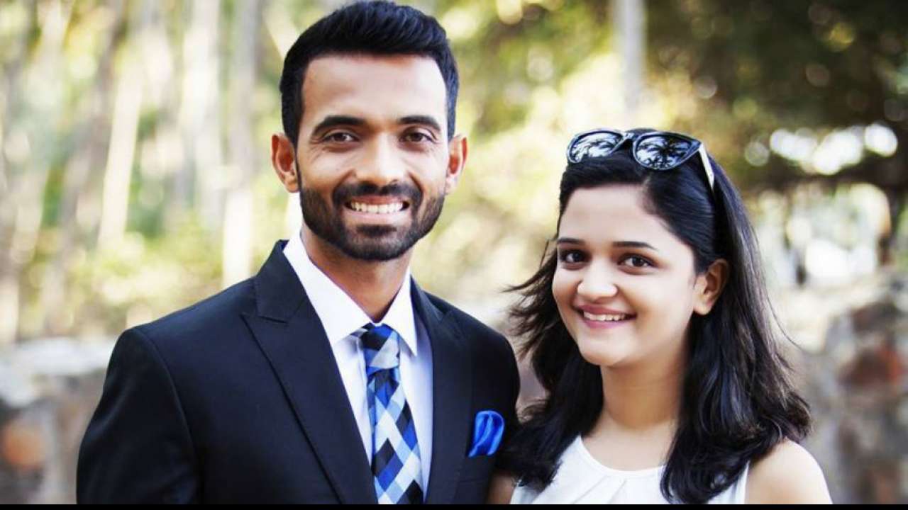 অজিঙ্ক রাহানে- রাধিকা দোপাভকর (Ajinkya Rahane - Radhika Dopavkar) : ছোটবেলার বন্ধু, নেন বিয়ের সিদ্ধান্ত৷ অজিঙ্কর সাফল্যের পিছনে তাঁর স্ত্রীর ভূমিকা অপরিসীম৷ অজিঙ্ক রাহানে- রাধিকা দোপাভকর (Ajinkya Rahane - Radhika Dopavkar) : ছোটবেলার বন্ধু, নেন বিয়ের সিদ্ধান্ত৷ অজিঙ্কর সাফল্যের পিছনে তাঁর স্ত্রীর ভূমিকা অপরিসীম৷