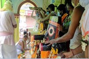 পুরী থেকে মেদিনীপুর কোভিড বিধি মেনে পালিত হল জগন্নাথ দেবের 'স্নানযাত্রা