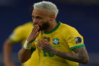 Neymar scores against Peru in Copa America Match - Photo Courtesy- Copa America/ Twitter 