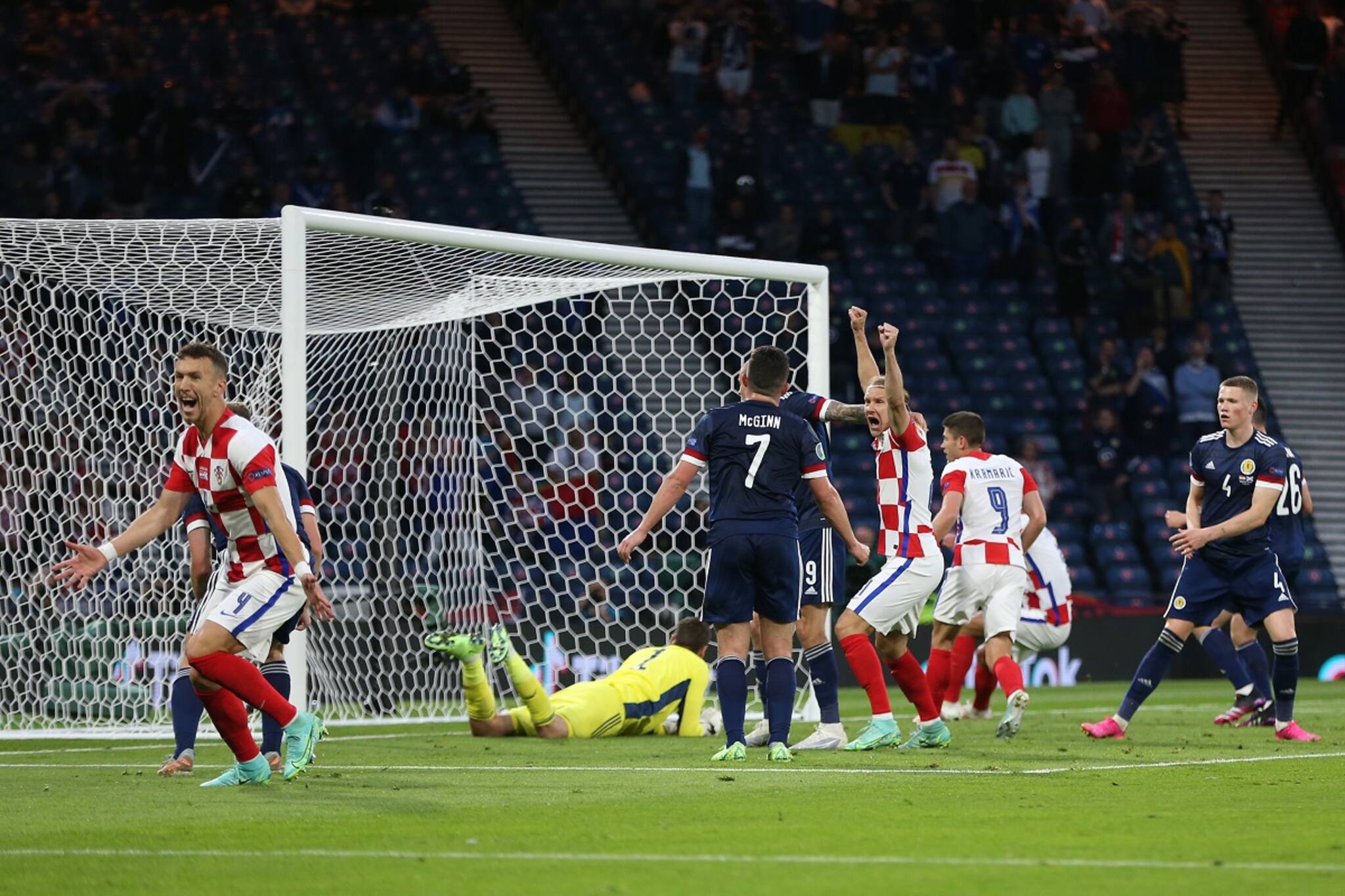 EURO 2020, Croatia vs Scotland: স্কটল্যান্ডকে ৩-১ গোলে উড়িয়ে দিয়ে ইউরোর শেষ ষোলোয় ক্রোয়েশিয়া