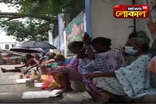 কেউ দিলে জোটে, না হলে আধপেটা, এই ভাবেই দিন কাটছে বীরভূমের কঙ্কালীতলার ভিক্ষুকদের