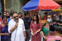 করোনার দাপটে বিপর্যস্ত সোনাগাছিতে দুর্গাপুজোর প্রস্তুতি, খুঁটিপুজোয় হাজির মদন
