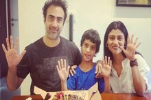 একমাত্র সন্তান হারুণের জন্যই কাছে না থেকেও একে অন্যের কাছাকাছি রণবীর-কঙ্কণা