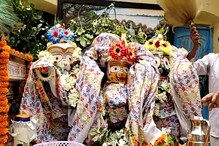 জগন্নাথ দেবের স্নানযাত্রা পালিত হল হেতমপুরের গৌরাঙ্গ মন্দিরে