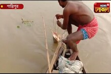ভাগীরথী নদীতে মৎস্যজীবীদের জালে ধরা পড়ল প্রায় ২০ কেজি ওজনের বিরল প্রজাতির মাছ ভাগীরথী নদীতে মৎস্যজীবীদের জালে ধরা পড়ল প্রায় ২০ কেজি ওজনের বিরল প্রজাতির মাছ