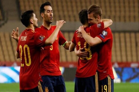Spanish Football team hit with Covid 19- Photo- Reuters