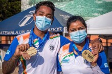 Archery World Cup: স্বামী-স্ত্রীর অসাধারণ সাফল্য, তিরন্দাজি বিশ্বকাপে সোনা জয় দীপিকা-অতনুর Archery World Cup: স্বামী-স্ত্রীর অসাধারণ সাফল্য, তিরন্দাজি বিশ্বকাপে সোনা জয় দীপিকা-অতনুর