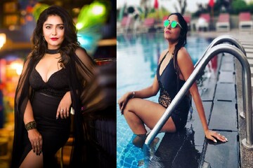 ডিপ নেক সাহসী পোশাক-বিকিনি, লাস্যময়ী টলি অভিনেত্রী সায়ন্তনী যেন আগুন...