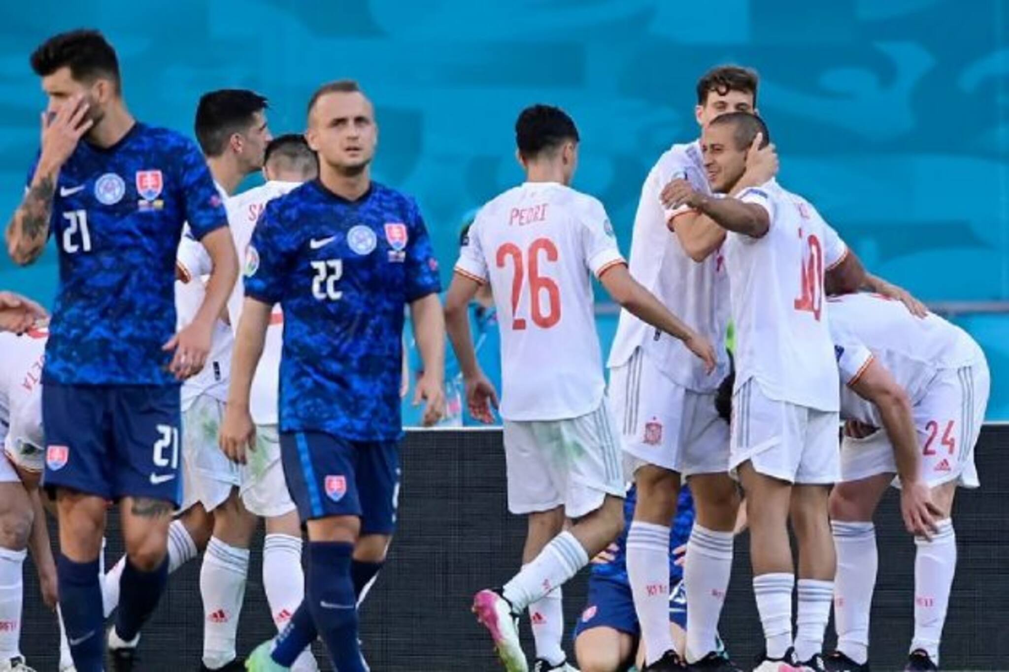 Euro 2020: স্লোভাকিয়াকে গোলের মালা পরিয়ে শেষ ১৬-য় স্পেন