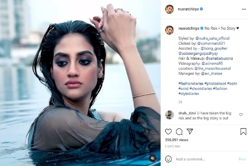 *কিন্তু তার দিন কয়েকের মধ্যেই সেই একই ছবি পোস্ট করে বিতরকে শিলমোহর দেন। তারপর থেকে কখনও তাঁকে দেখা গিয়েছে মন ভাল রাখতে বাগানের পরিচর্যা করতে, আবার কখনও পুরনো পুল ফোটোশ্যুটের ভিডিও শেয়ার করেছেন। কখনও বা শান্তীর প্রতীক বুদ্ধ মূর্তির শরানাপন্ন হয়েছেন। ছবি: ইনস্টাগ্রাম।
