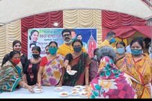 উল্টো রথযাত্রা উপলক্ষে, ৩০০কেজি জিলিপি-পাপড় ভাজা বিতরণ হাওড়ায়
