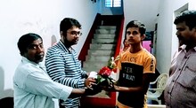 প্রথম দশে থাকা মাধ্যমিক পরীক্ষার্থীদের সম্বর্ধনা বীরভূম ডিআই অফিসের