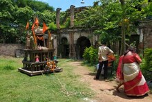বর্ধমান রাজবাড়ির রাজা রানির জোড়া রথে থাকেন না জগন্নাথ, বলরাম, সুভদ্রা