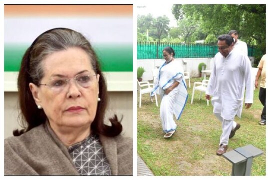 মমতার সঙ্গে বৈঠক করতে ঢুকছেন কমল নাথ৷